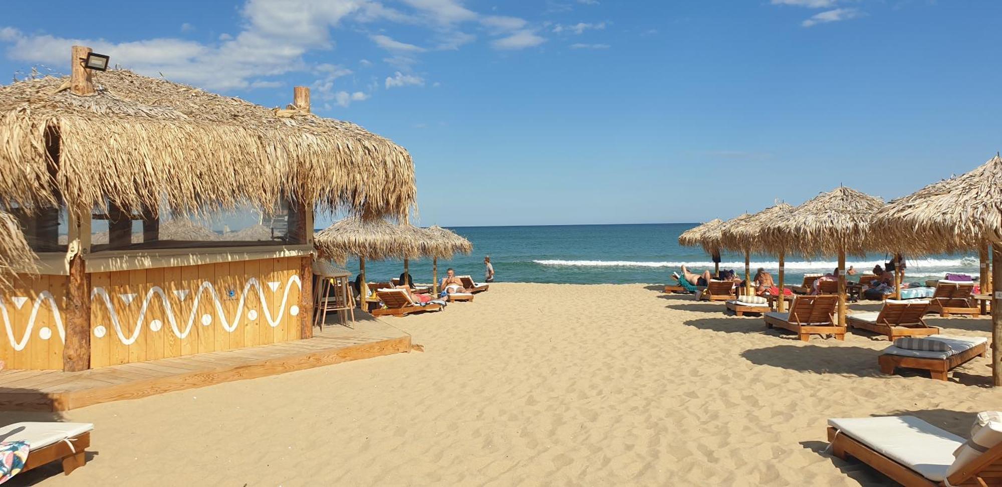 Beach View Apartment Shkorpilovtsi Bagian luar foto