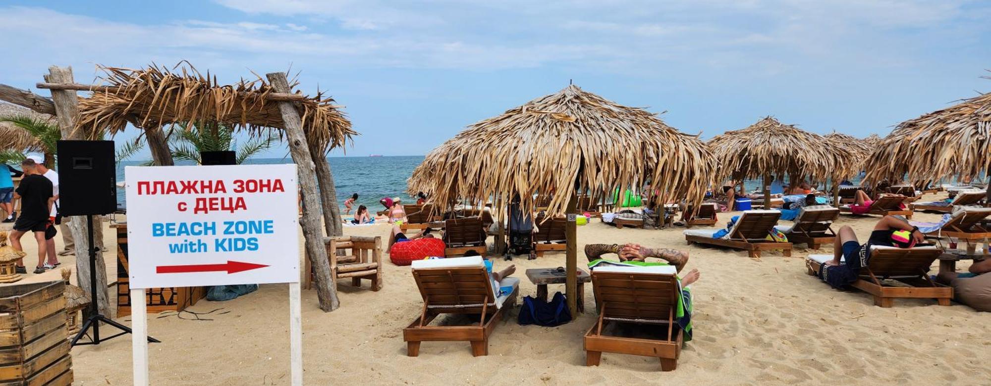 Beach View Apartment Shkorpilovtsi Bagian luar foto