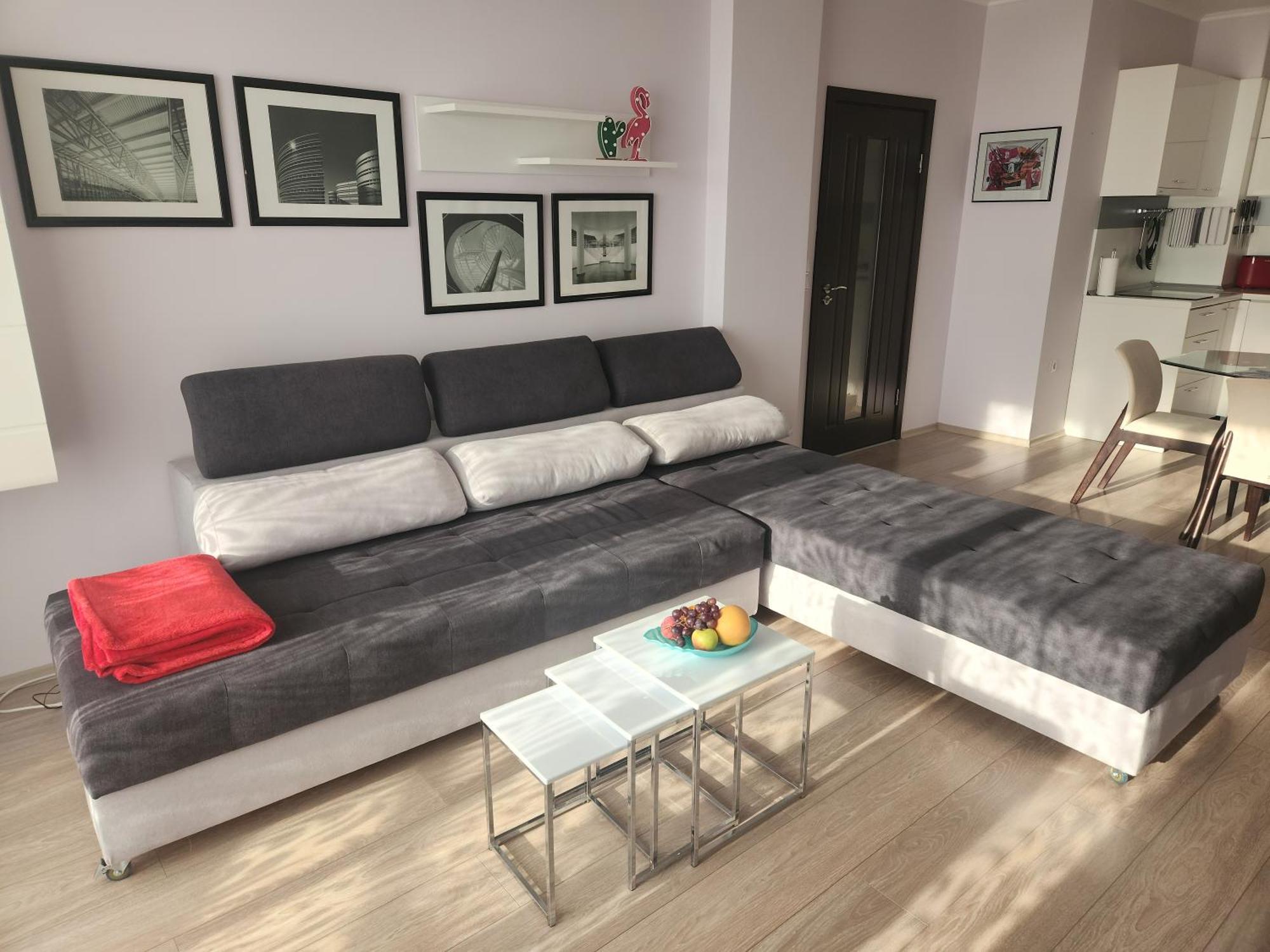 Beach View Apartment Shkorpilovtsi Bagian luar foto